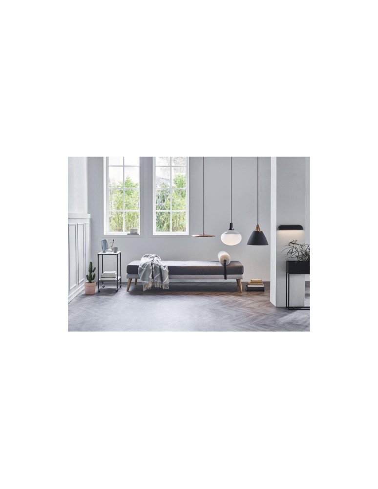 NORDLUX FRONT Lampa Ścienna LED Metal Czarny 84091003