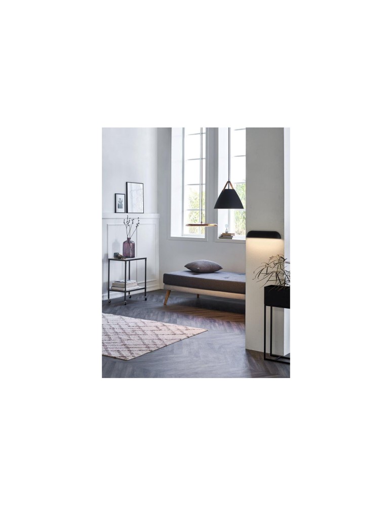 NORDLUX FRONT Lampa Ścienna LED Metal Czarny 84091003