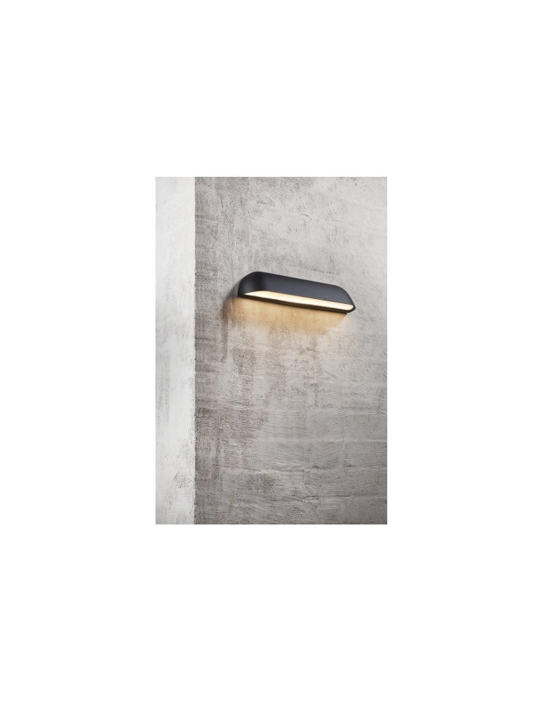 Outdoor wall lamps - NORDLUX FRONT LED Metal Wall Lamp Black 84091003 - product kolory-swiatla.pl 13