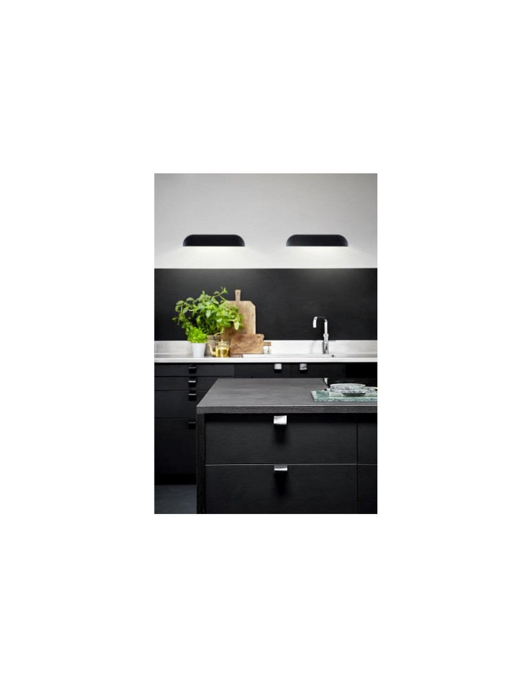 NORDLUX FRONT Lampa Ścienna LED Metal Czarny 84091003