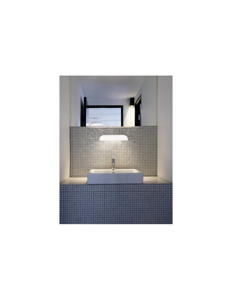 Outdoor wall lamps - NORDLUX FRONT LED Metal Wall Lamp White 84081001 - product kolory-swiatla.pl 2