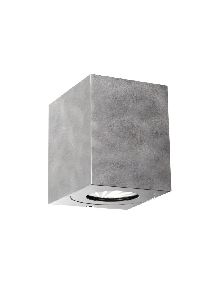 Outdoor wall lamps - NORDLUX CANTO LED Metal Wall Lamp Silver 49711031 - product kolory-swiatla.pl 2