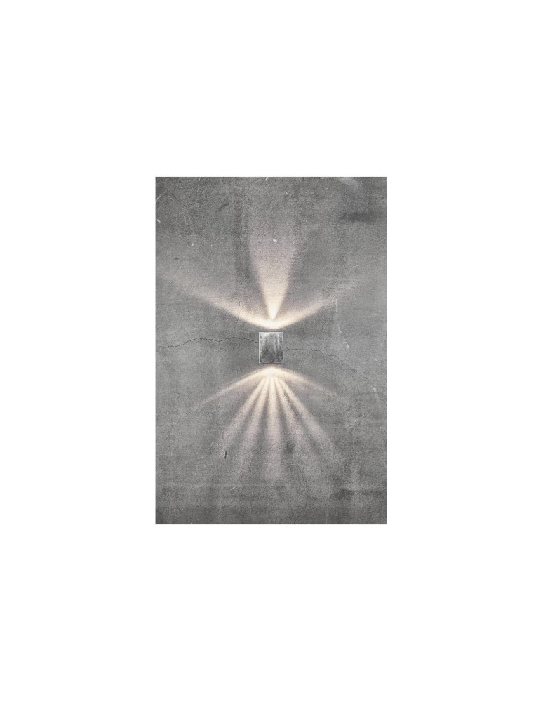 Outdoor wall lamps - NORDLUX CANTO LED Metal Wall Lamp Silver 49711031 - product kolory-swiatla.pl 12