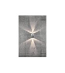 NORDLUX CANTO Lampa Ścienna LED Metal Srebrny 49711031