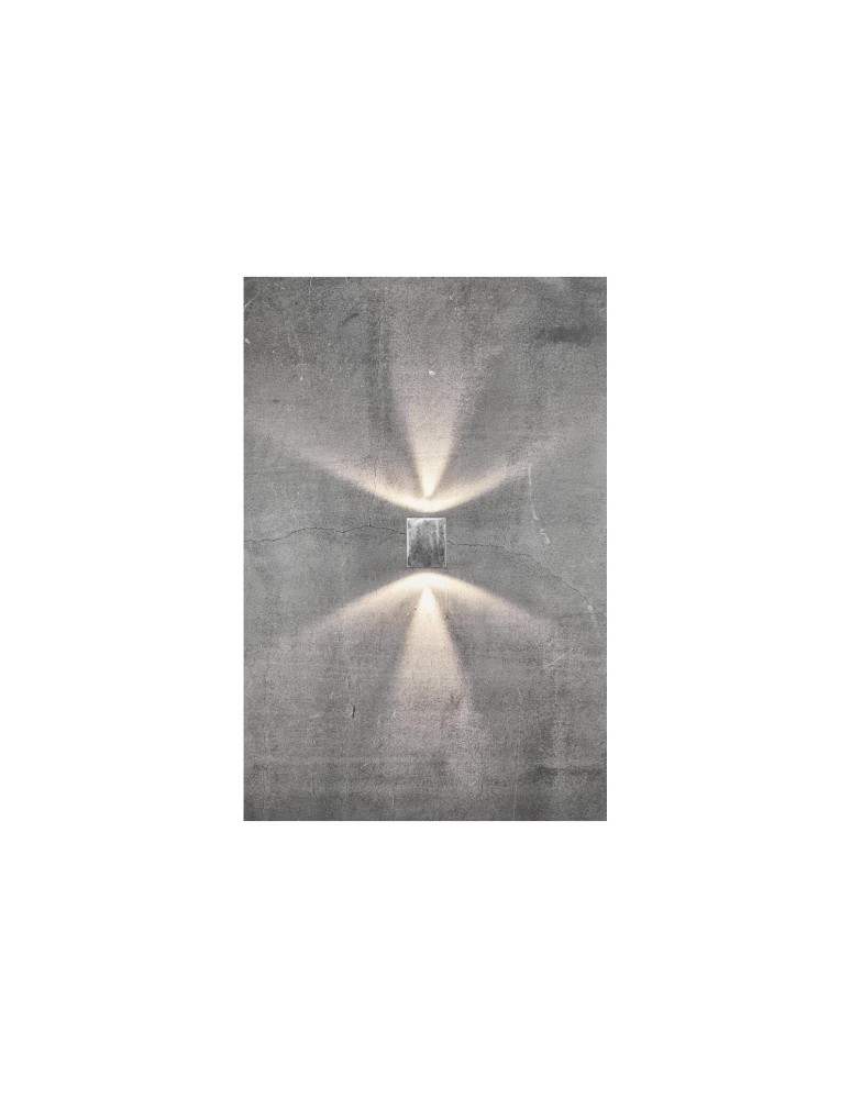 NORDLUX CANTO Lampa Ścienna LED Metal Srebrny 49711031