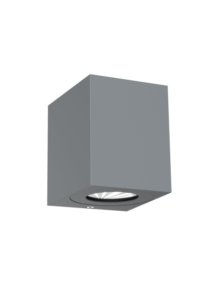 Outdoor wall lamps - NORDLUX CANTO LED Wall Lamp Aluminum Gray 49711010 - product kolory-swiatla.pl 1