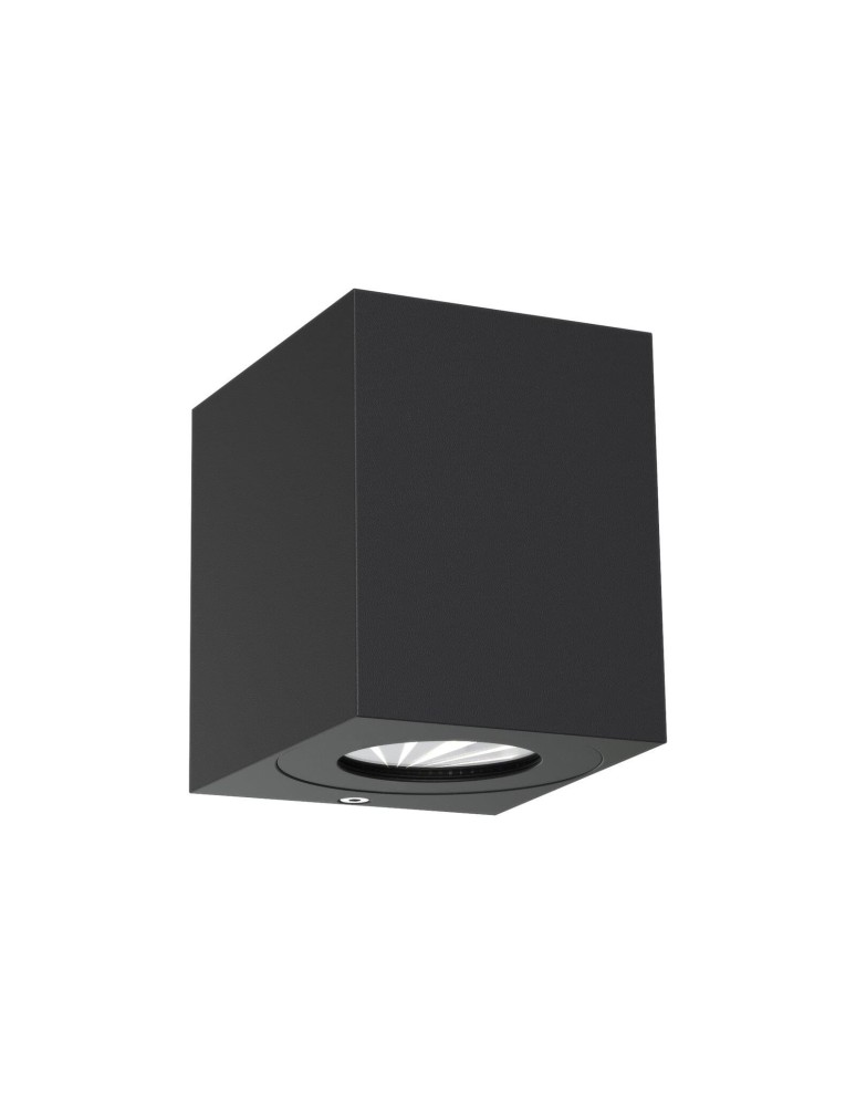 Outdoor wall lamps - NORDLUX CANTO LED Wall Lamp Aluminum Black 49711003 - product kolory-swiatla.pl 1