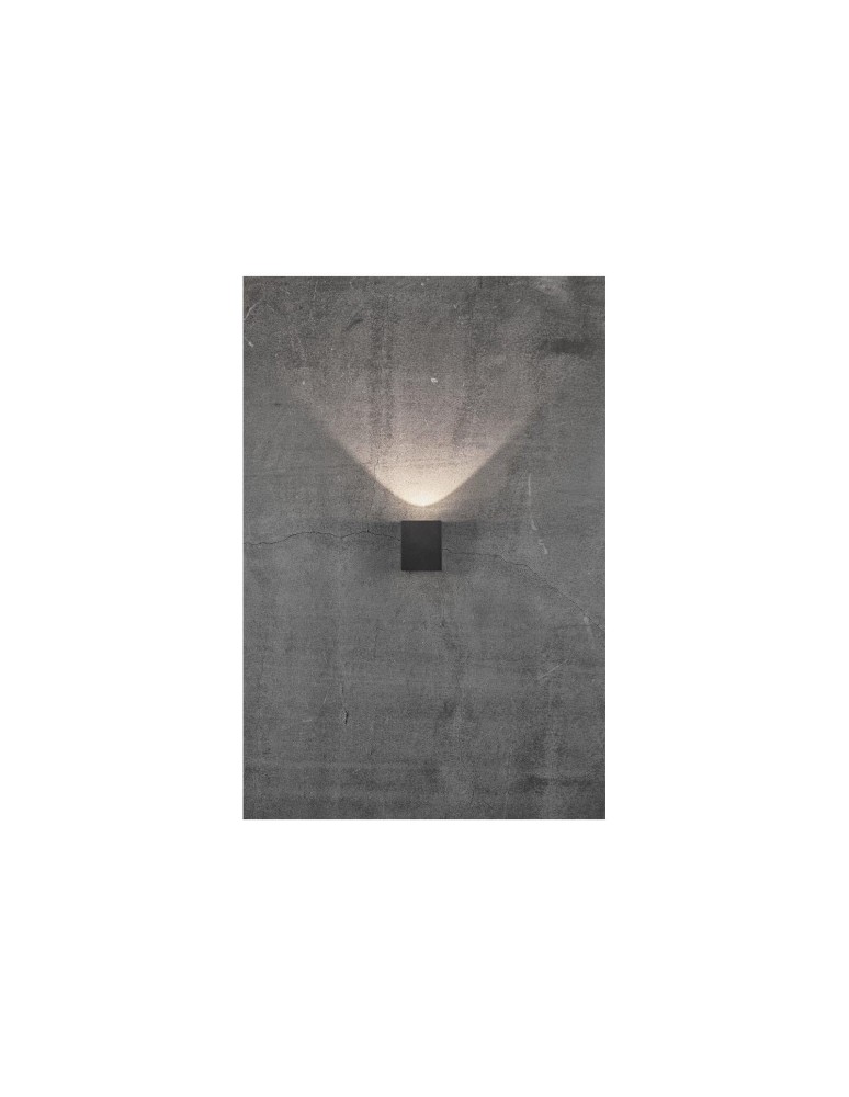 Outdoor wall lamps - NORDLUX CANTO LED Wall Lamp Aluminum Black 49711003 - product kolory-swiatla.pl 4