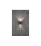 NORDLUX CANTO Lampa Ścienna LED Aluminium Czarny 49711003