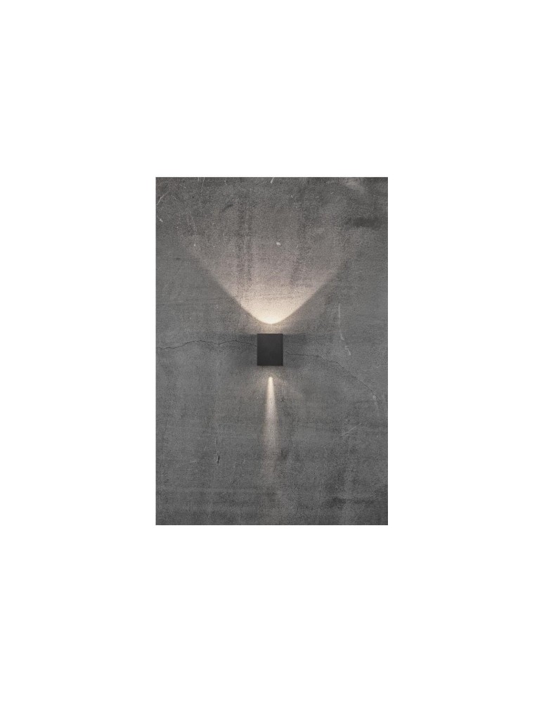 Outdoor wall lamps - NORDLUX CANTO LED Wall Lamp Aluminum Black 49711003 - product kolory-swiatla.pl 7