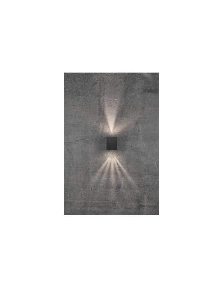 Outdoor wall lamps - NORDLUX CANTO LED Wall Lamp Aluminum Black 49711003 - product kolory-swiatla.pl 15