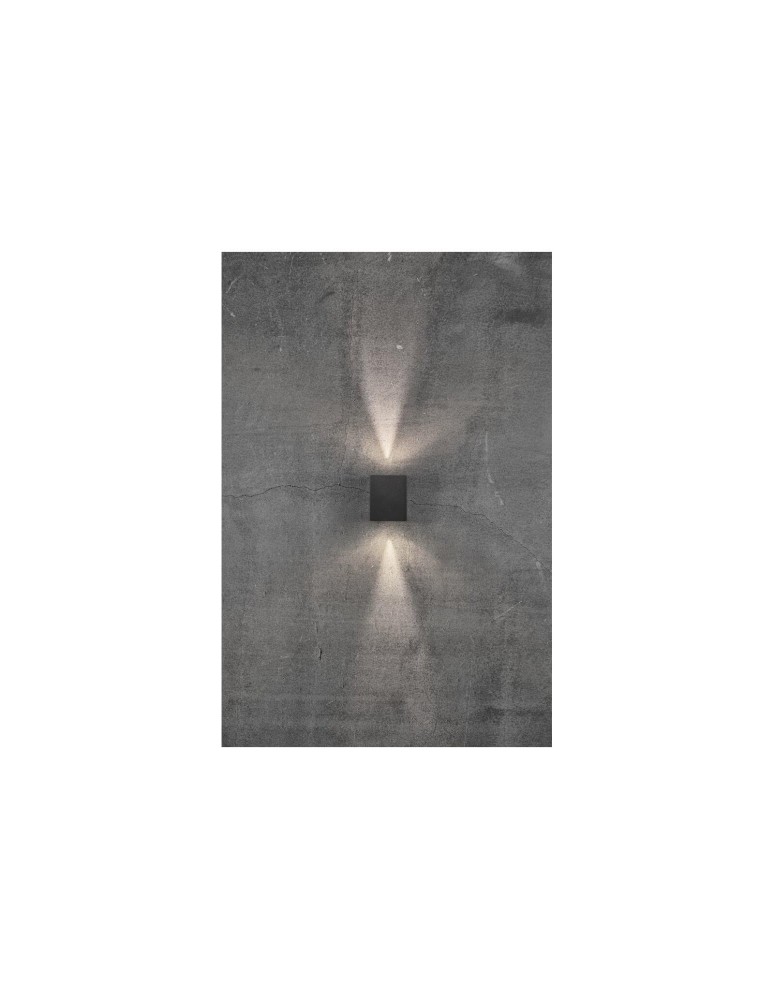 Outdoor wall lamps - NORDLUX CANTO LED Wall Lamp Aluminum Black 49711003 - product kolory-swiatla.pl 16