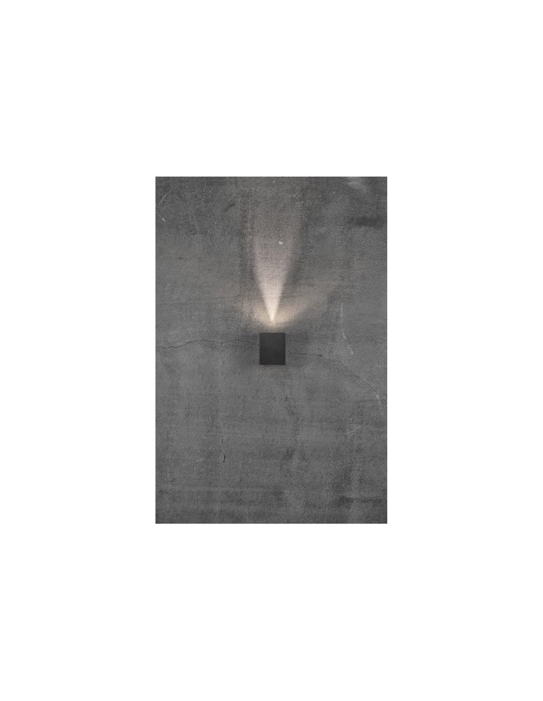 Outdoor wall lamps - NORDLUX CANTO LED Wall Lamp Aluminum Black 49711003 - product kolory-swiatla.pl 17