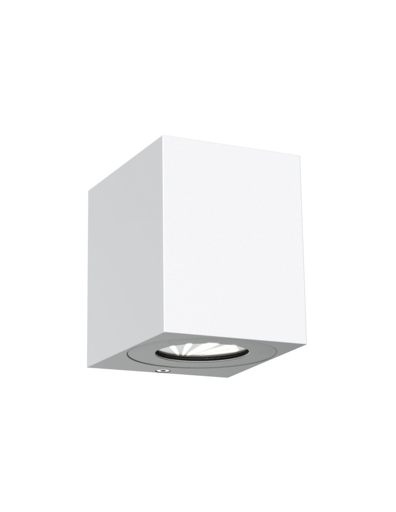 Outdoor wall lamps - NORDLUX CANTO LED Wall Lamp Aluminum White 49711001 - product kolory-swiatla.pl 1