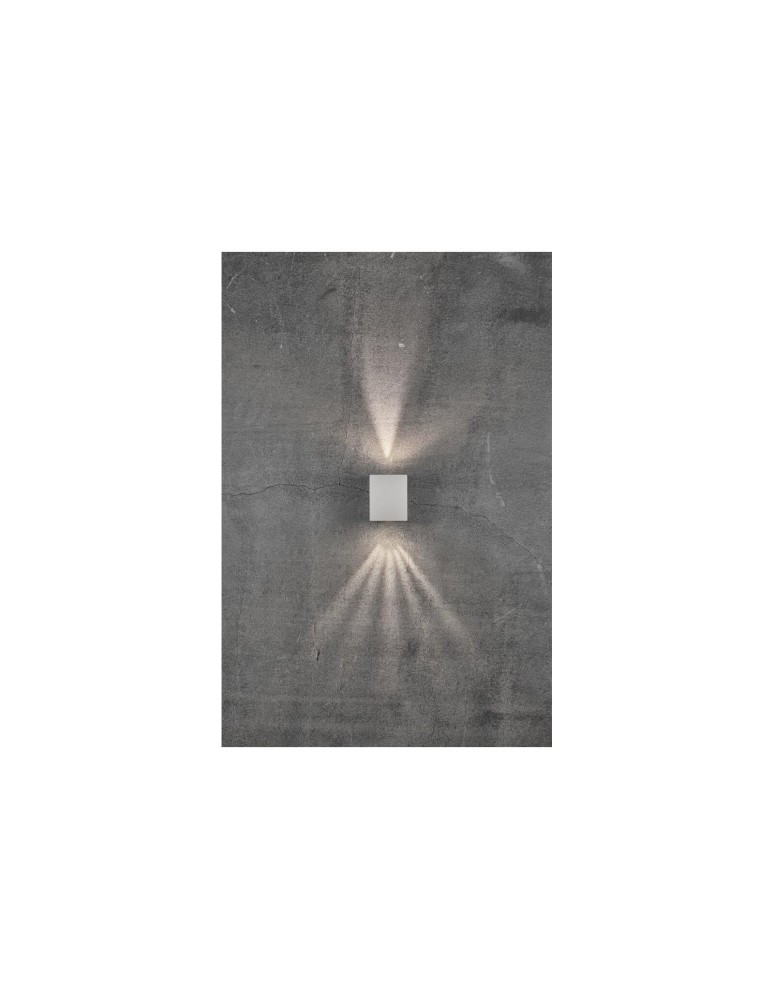 Outdoor wall lamps - NORDLUX CANTO LED Wall Lamp Aluminum White 49711001 - product kolory-swiatla.pl 14