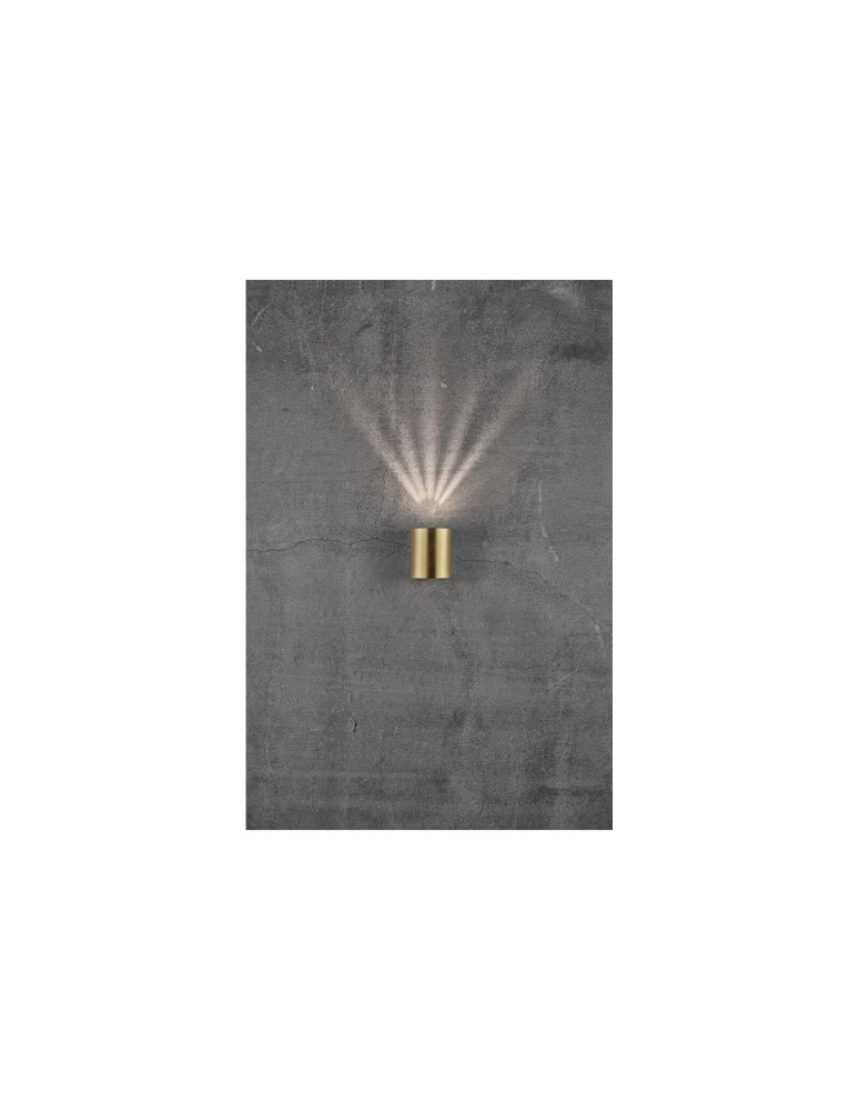 Outdoor wall lamps - NORDLUX CANTO LED Brass Wall Lamp 49701035 - product kolory-swiatla.pl 14
