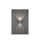 NORDLUX CANTO Lampa Ścienna LED Stal nierdzewna 49701034