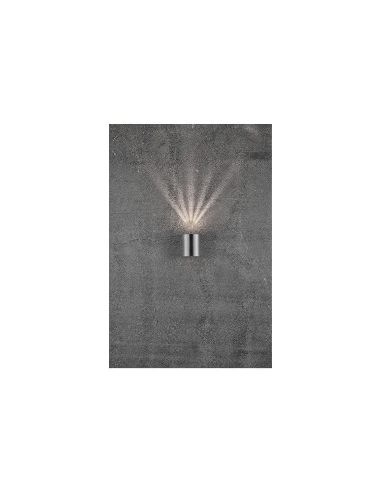 NORDLUX CANTO Lampa Ścienna LED Stal nierdzewna 49701034