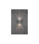 NORDLUX CANTO Lampa Ścienna LED Stal nierdzewna 49701034