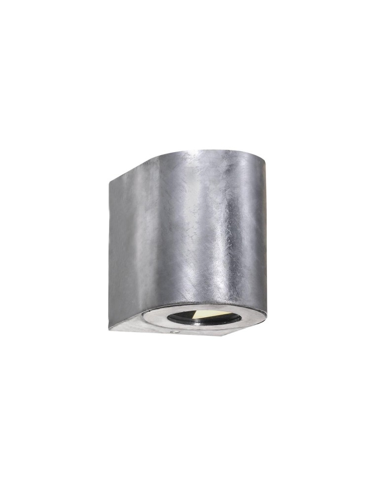 Outdoor wall lamps - NORDLUX CANTO LED Metal Wall Lamp Silver 49701031 - product kolory-swiatla.pl 1