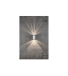 NORDLUX CANTO Lampa Ścienna LED Metal Srebrny 49701031