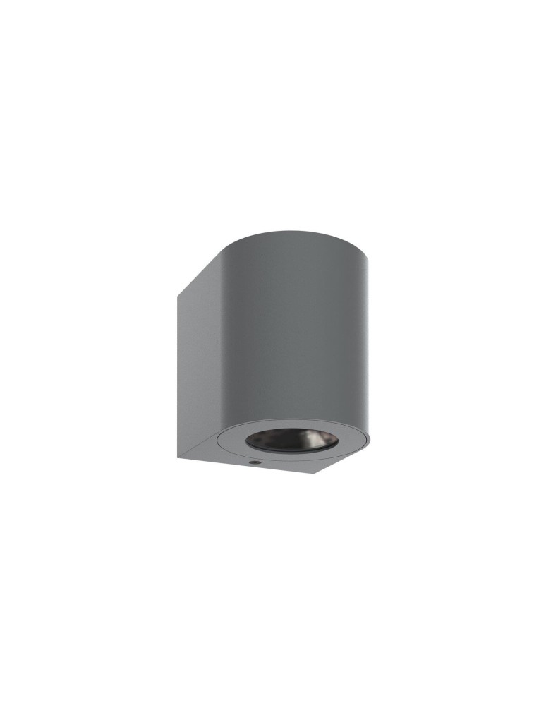 NORDLUX CANTO Lampa Ścienna LED Aluminium Szary 49701010