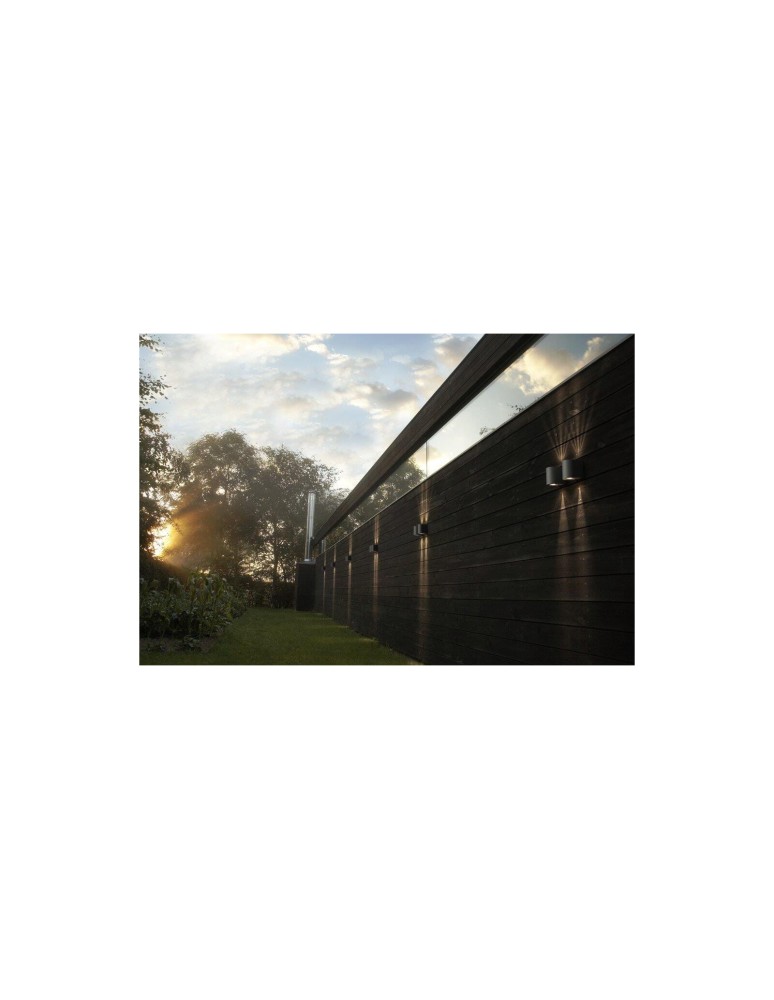 Outdoor wall lamps - NORDLUX CANTO LED Wall Lamp Aluminum Gray 49701010 - product kolory-swiatla.pl 4