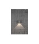 NORDLUX CANTO Lampa Ścienna LED Aluminium Szary 49701010