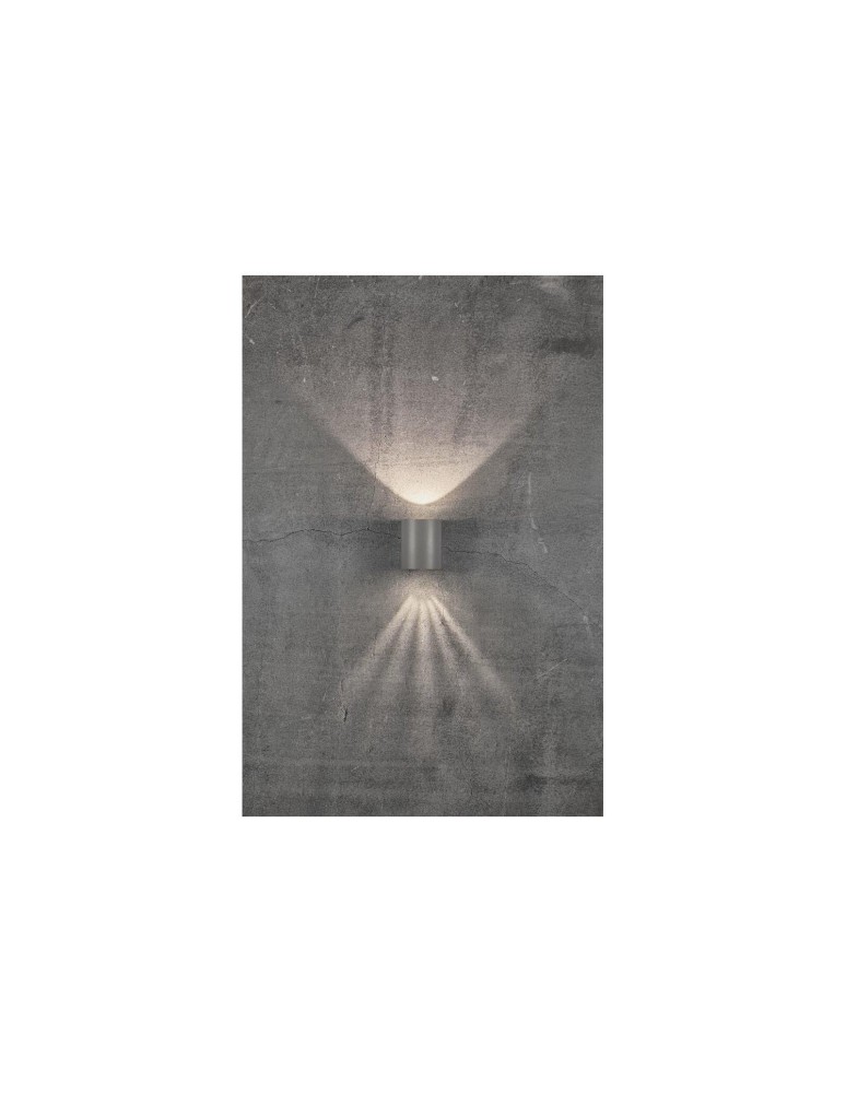 Outdoor wall lamps - NORDLUX CANTO LED Wall Lamp Aluminum Gray 49701010 - product kolory-swiatla.pl 11