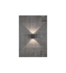 NORDLUX CANTO Lampa Ścienna LED Aluminium Czarny 49701003