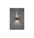 NORDLUX CANTO Lampa Ścienna LED Aluminium Czarny 49701003