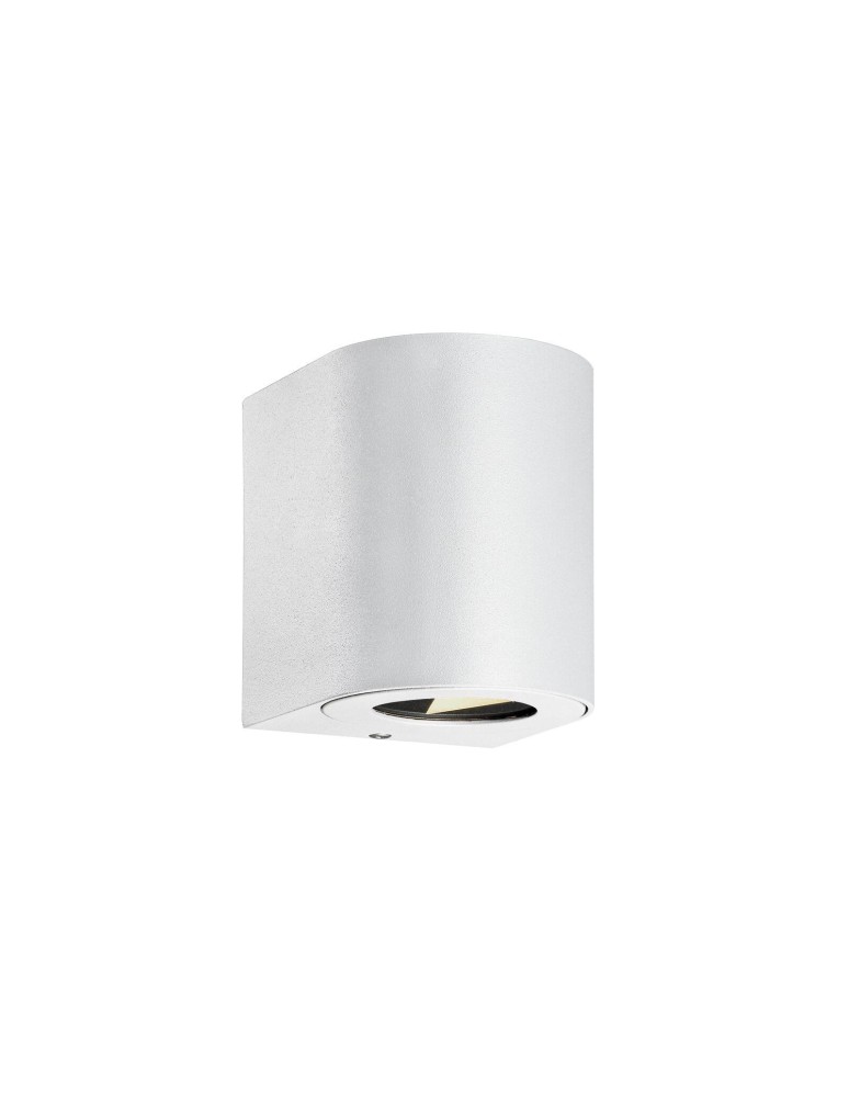 Outdoor wall lamps - NORDLUX CANTO LED Wall Lamp Aluminum White 49701001 - product kolory-swiatla.pl 1