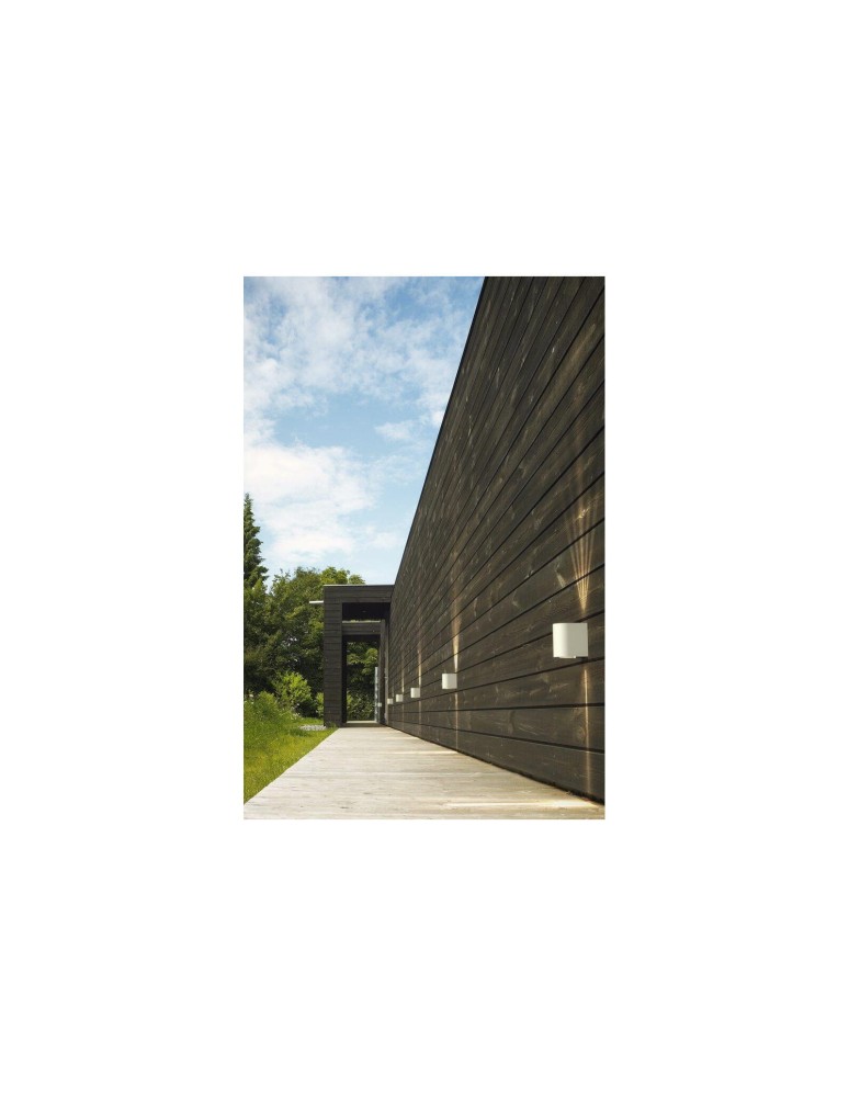 Outdoor wall lamps - NORDLUX CANTO LED Wall Lamp Aluminum White 49701001 - product kolory-swiatla.pl 3