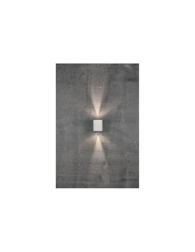 Outdoor wall lamps - NORDLUX CANTO LED Wall Lamp Aluminum White 49701001 - product kolory-swiatla.pl 15