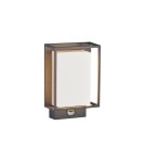 Outdoor lights with motion sensor - NORDLUX NESTOR LED Aluminum Wall Lamp Black 49051503 - product 1