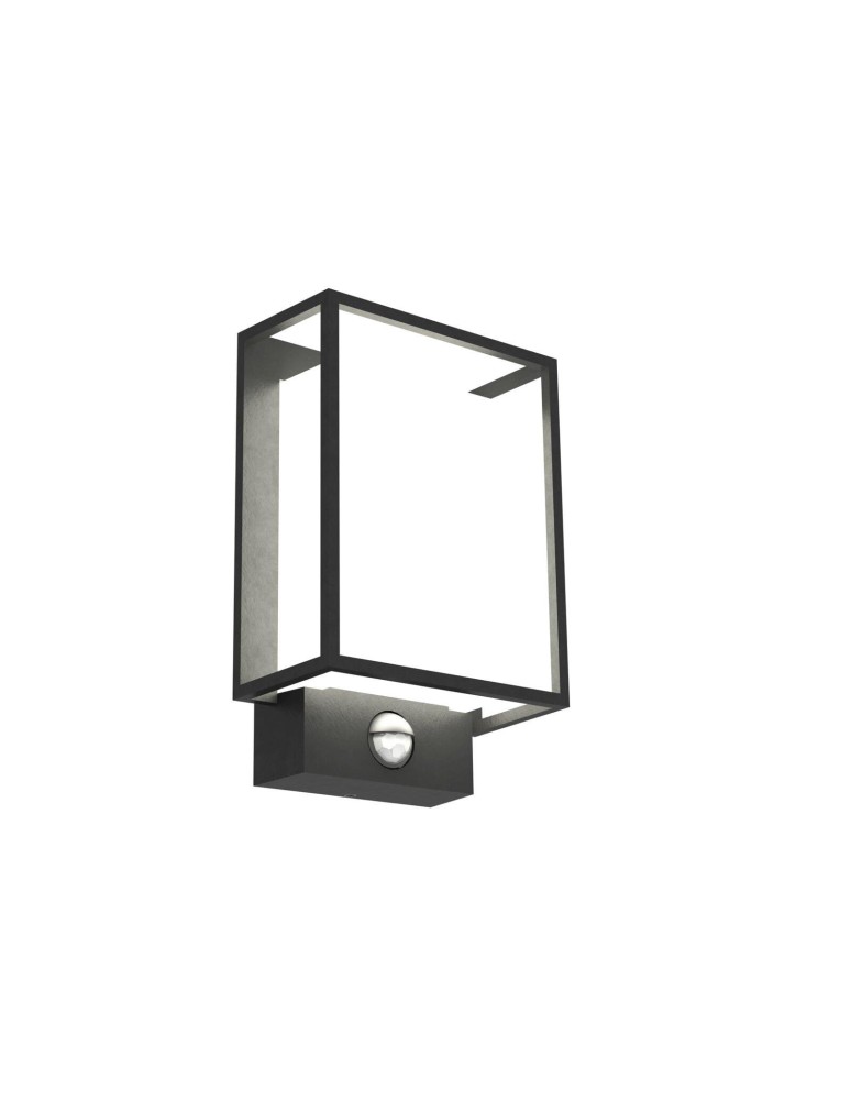 Outdoor lights with motion sensor - NORDLUX NESTOR LED Aluminum Wall Lamp Black 49051503 - product kolory-swiatla.pl 3