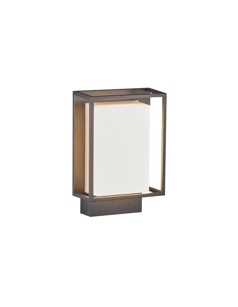 Outdoor wall lamps - NORDLUX NESTOR LED Aluminum Wall Lamp Black 49041003 - product kolory-swiatla.pl 1
