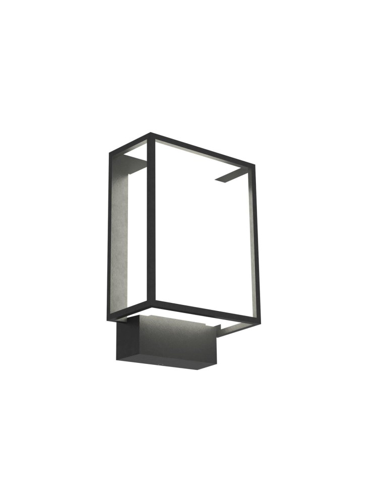 Outdoor wall lamps - NORDLUX NESTOR LED Aluminum Wall Lamp Black 49041003 - product kolory-swiatla.pl 3