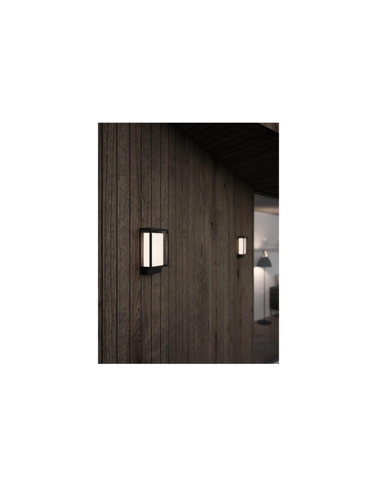 NORDLUX NESTOR Lampa Ścienna LED Aluminium Czarny 49041003