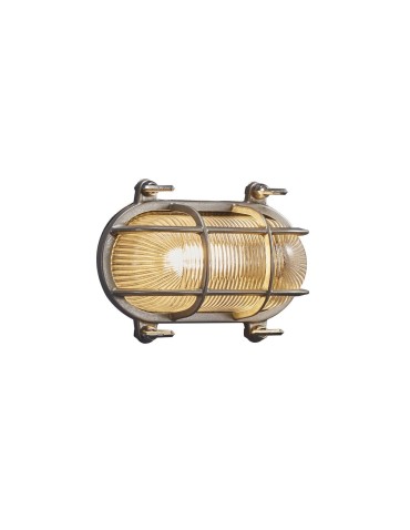 NORDLUX HELFORD Wall Lamp E27 12.5W Brass Nickel 49031055