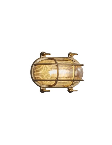 NORDLUX HELFORD Wall Lamp E27 12.5W Brass 49031035