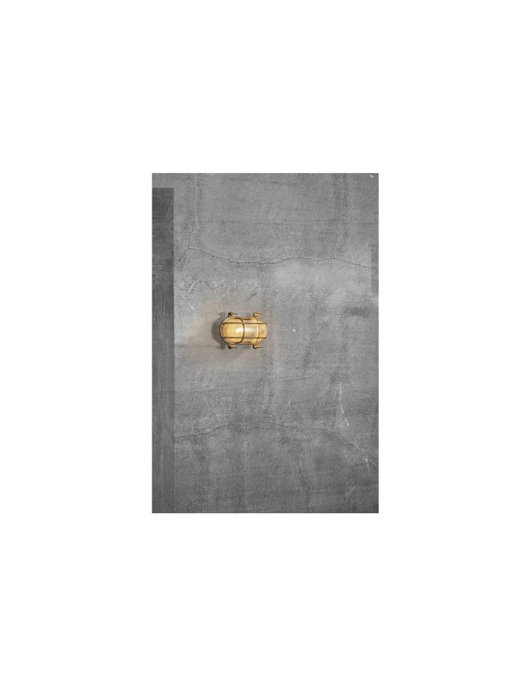 Outdoor wall lamps - NORDLUX HELFORD Wall Lamp E27 12.5W Brass 49031035 - product kolory-swiatla.pl 4