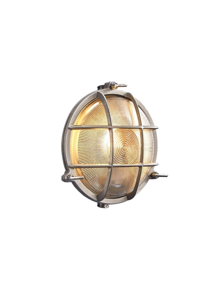 Outdoor wall lamps - NORDLUX POLPERRO Wall Lamp E27 12.5W Brass Nickel 49021055 - product kolory-swiatla.pl 1