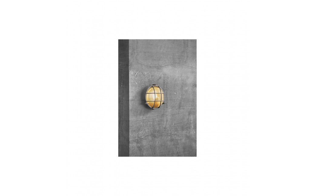 NORDLUX POLPERRO Lampa Ścienna E27 12,5W Mosiądz Nikiel 49021055