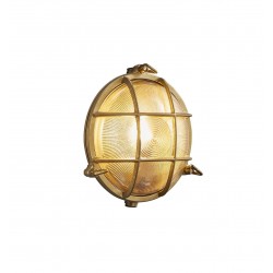 NORDLUX POLPERRO Lampa Ścienna E27 12,5W Mosiądz Mosiądz 49021035