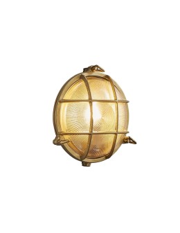 NORDLUX POLPERRO Wall Lamp E27 12.5W Brass 49021035
