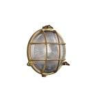 Outdoor wall lamps - NORDLUX POLPERRO Wall Lamp E27 12.5W Brass 49021035 - product 3