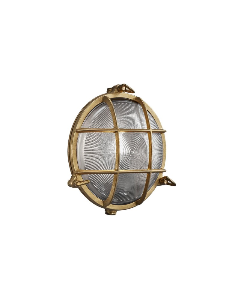 Outdoor wall lamps - NORDLUX POLPERRO Wall Lamp E27 12.5W Brass 49021035 - product kolory-swiatla.pl 3