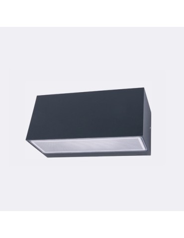 Norlys Asker Wall lamp DOWN 1xE27 IP65 Graphite 1514GR