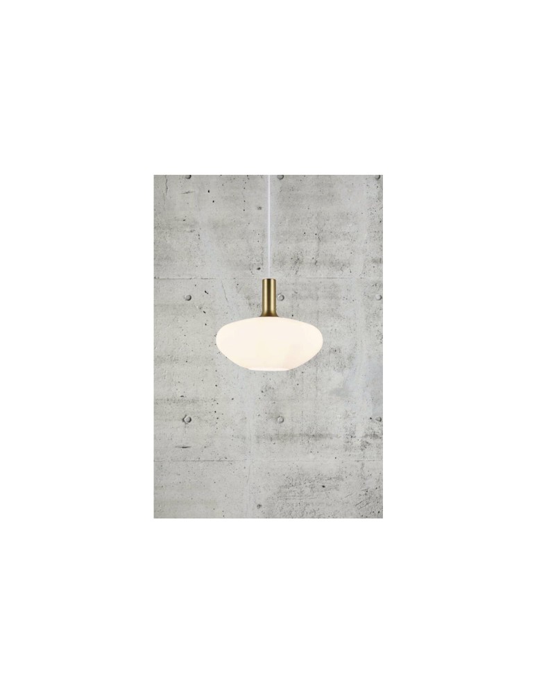 Scandinavian style pendant lamps - NORDLUX ALTON Pendant Lamp E27 60W Black/Brass 48973001 - product kolory-swiatla.pl 3